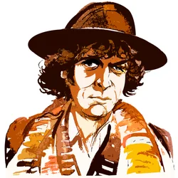Tom Baker as Doctor Who